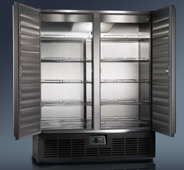 Шкаф морозильный АРИАДА R1400 LX нержавеющая сталь