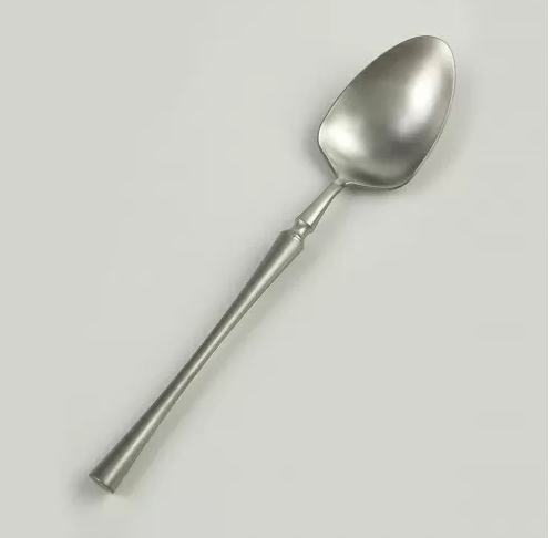 Ложка столовая ,серебряный матовый цвет,серия "1920-Silver" P.L.