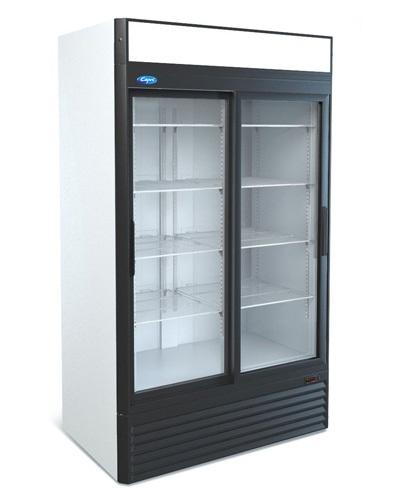 Холодильный шкаф МхМ КАПРИ 1,12 СК  (стекл.купе) среднетемп