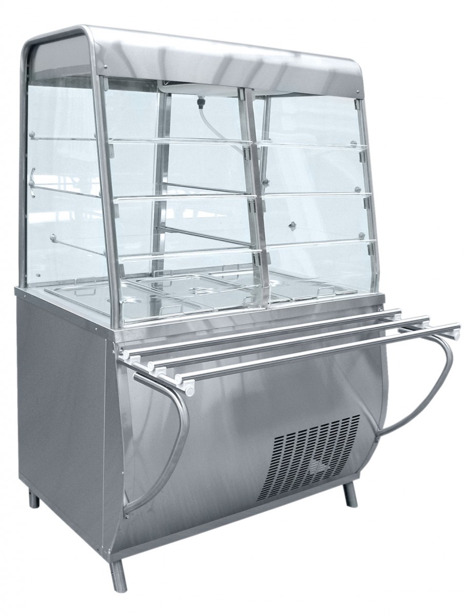 Прилавок-витрина холодильный Abat ПВВ(Н)-70Т-С-01-НШ