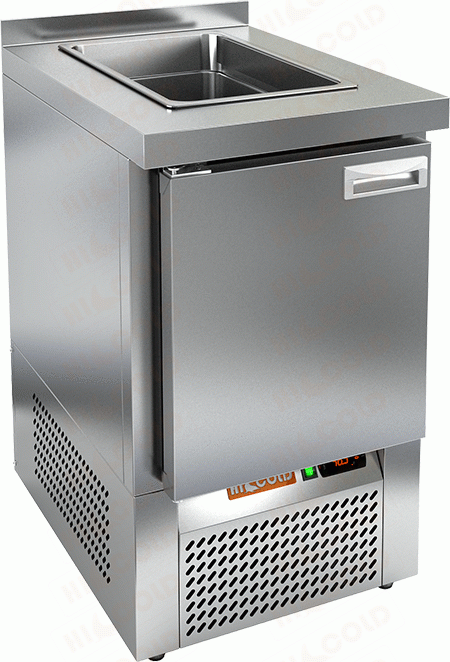 Стол холодильный HICOLD SLE3-1GN б/крышки. (саладетта)