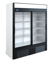 Холодильный шкаф МхМ КАПРИ 1,5 СК  (стекл.купе) среднетемп статика