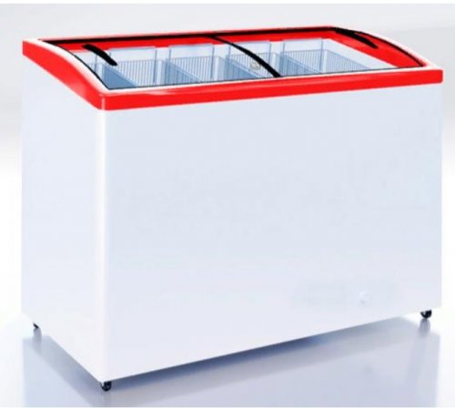 Ларь морозильный ЛВН 350 Г Eletto (СF 350 CE) красный 