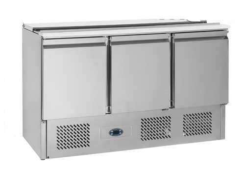 Стол холодильный TEFCOLD  SA 1365 S/S (саладетта)