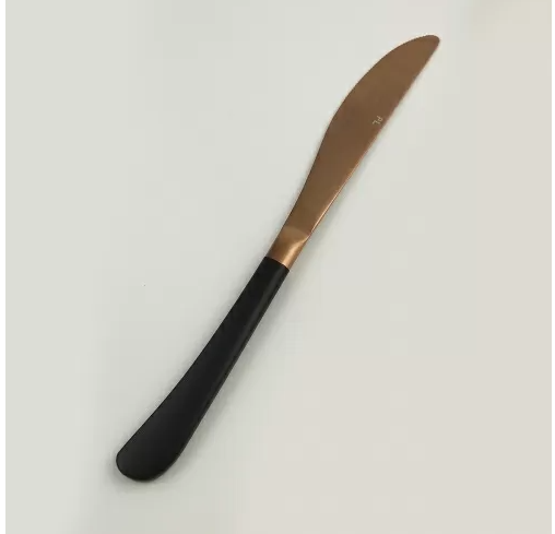 Нож столовый ,покрытие PVD,медный матовый цвет,серия "Provence" P.L.