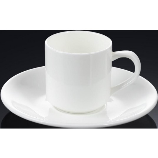 Чашка Wilmax 90мл 993007 кофейная с блюдцем