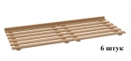 Комплект деревянных полок ATESY к  ШЗХ-С-1200.600-02-К (натур. бук)