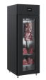Шкаф холодильный POLAIR CS107 Meat Тип 2 (black) (со стеклянной дверью)