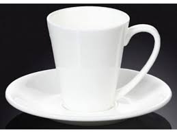 Чашка кофейная с блюдцем Wilmax 160мл 993005